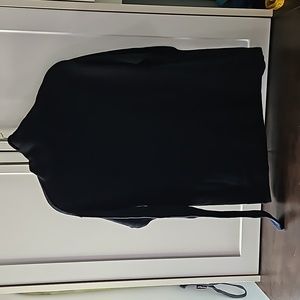 Wilfred (Aritzia) Black merino wool sweater with a cowl neck